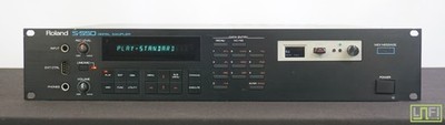 Roland S-550 Vintage Digital Sampler 2U Rack Mount  W/ Gotek  - 100V