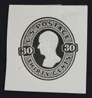 CKStamps: US Cut Square Stamps Collection Scott#U204 Unused H NG
