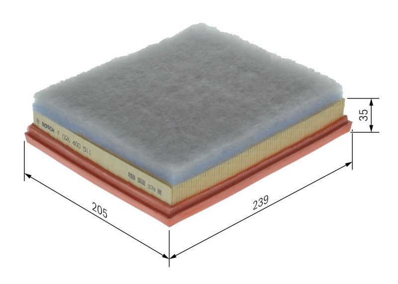 AIR FILTER S0511 FITS CITROEN PEUGEOT 208 3008 301 308 508 TOYOTA VAUXHALL - Image 46