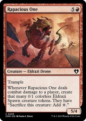 2023 Magic: The Gathering Commander Masters - Rapacious One (#249, C, Near Mint)