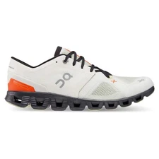 On Men's Cloud X 3 Athletic Shoes, Ivory/Flame [60.98699] - Brand New