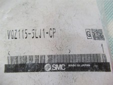 250762 New-Incomplete; SMC VQZ115-5LJ1-CP Solenoid Valve 24 VDC NO base 