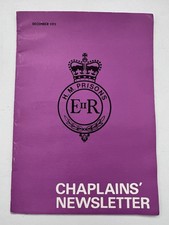 HM Prisons Chaplains’ Newsletter December 1975 – Prison Service Publication