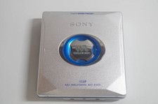 Sony MD Walkman MZ-E501 Portable MiniDisc Player Silver Tested Working Japan