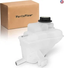 PartsFlow Coolant Reservoir Tank W/Cap Compatible With 2000-2007 Ford Taurus