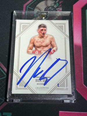 Nick Diaz Auto #ND-A Champions Collection JSA Witnessed Autograph