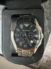 Emporio Armani AR0673 Men's Classic Gunmetal Chronograph Watch