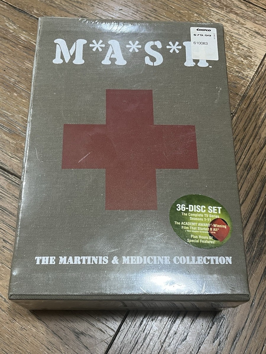 MASH - Martinis and Medicine Collection (DVD, 2009, 36-Disc MASH - Martinis and Medicine Collection (DVD, 2009, 36-Disc