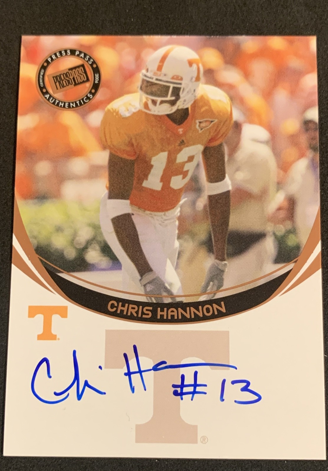 2006 Press Pass - Autographs Chris Hannon Bronze (AU, RC)