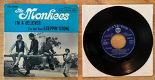 45 7" FRENCH EP THE MONKEES I’M A BELIEVER
