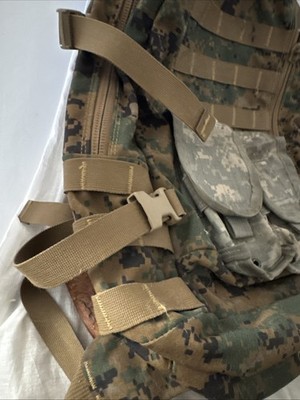 used USMC ILBE アークテリクスArc'teryx PROPPER USMC Arcteryx Propper Woodland MARPAT ILBE Assault Pack Backpack