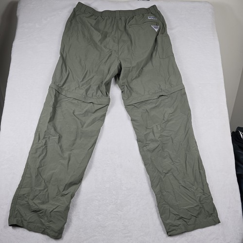 Columbia PFG Omni-Shade Convertible Men's Size Large Olive Pants - Bild 12 von 13