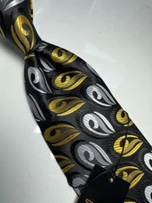 NWT VERSE 9 MULTI COLOR PAISLEY STYLE PRINT SILK DESIGNS NECK TIE & HANKY