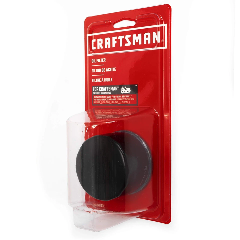 Filtro de aceite Craftsman negro CMXGZAM201010 751-12690 Foto 3 de 4
