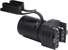 AUTOXBERT 7 Pin Blade to 4 Pin 5 Pin Flat Trailer Adapter Wiring Light Plug Cara