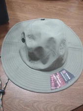 Swiss Tech Outdoor Sun Hat With Neck Drape And Cooling Sweat Band