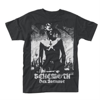 Behemoth - DER Satanist Black T-Shirt, Front & Back Print X-Large