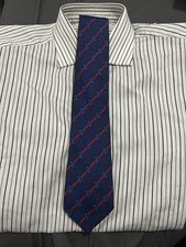 Men  s Hermes Tie 100 Soie
