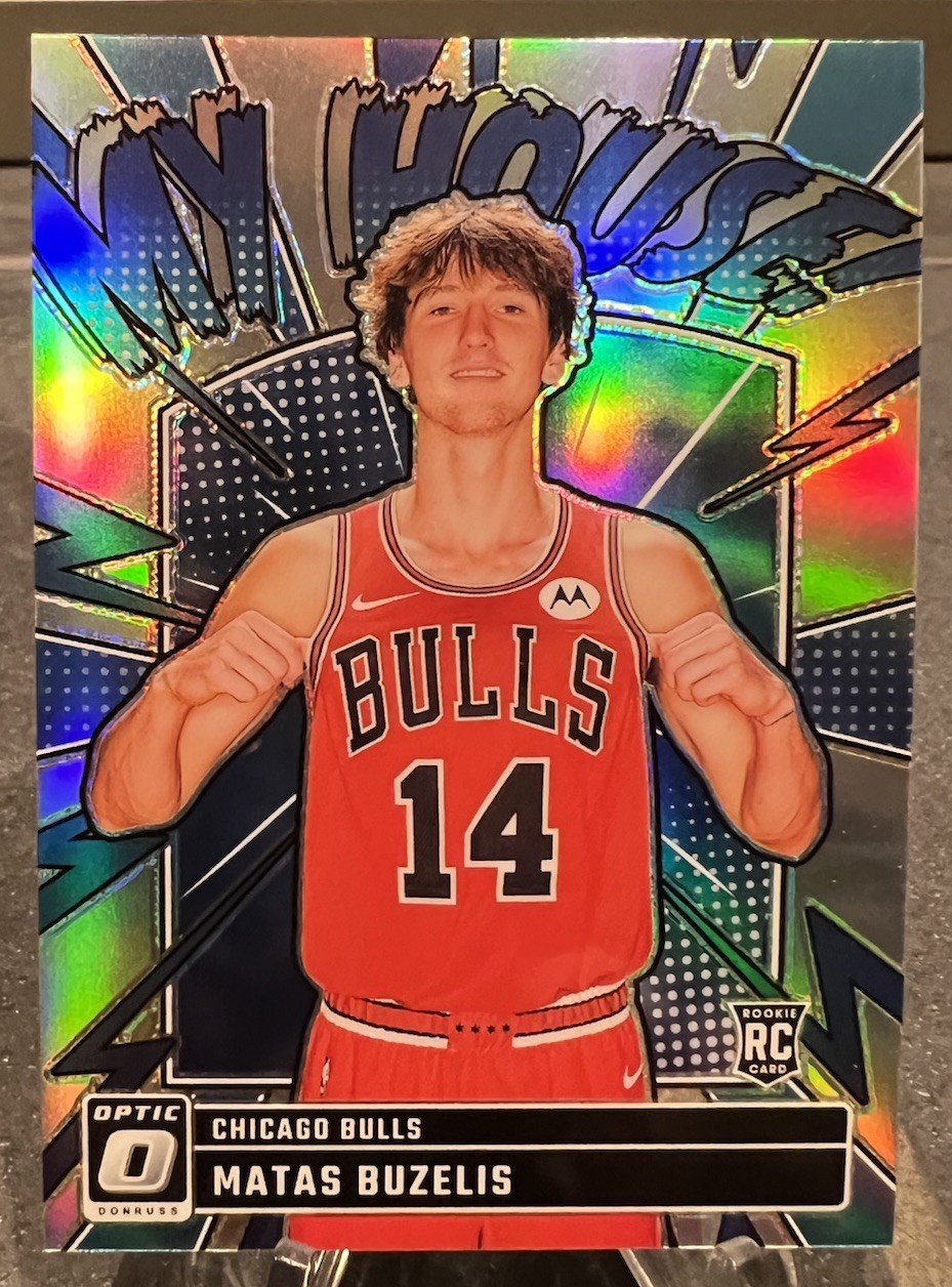 2024-25 Optic My House Silver Prizm - Matas Buzelis #15 - Chicago Bulls