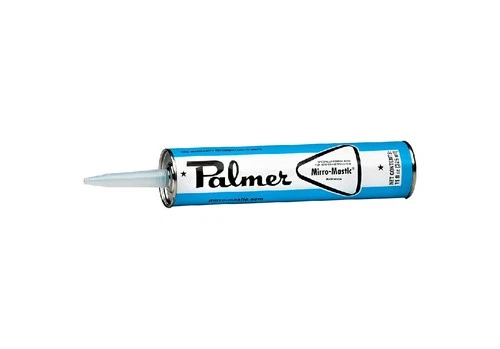 Palmer Mirro-Mastic Mirror Mastic Adhesive 11 oz Black Cartridge