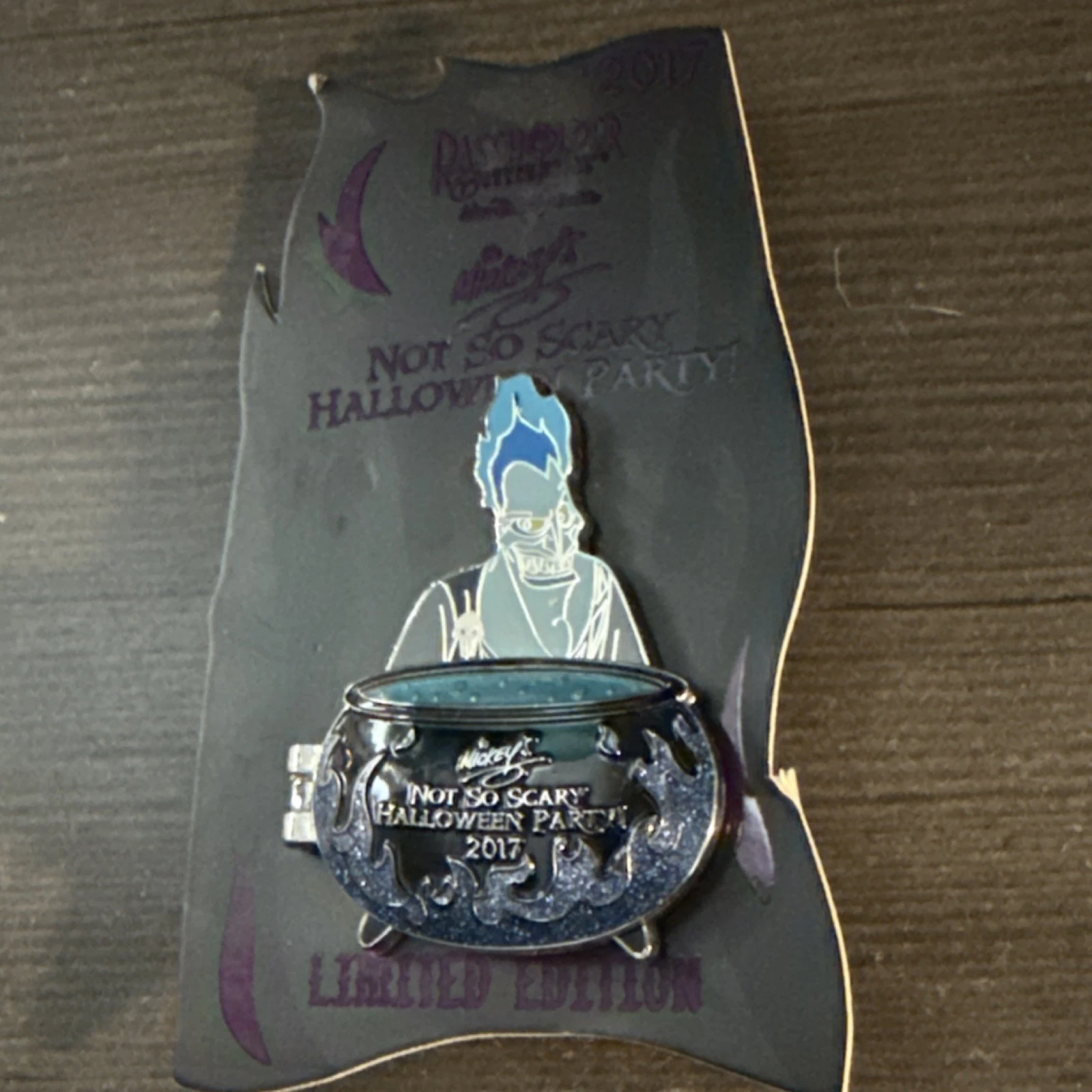 Disney Limited Edition Hades Pin MNSSHP Passholder Exclusive 2017 WDW