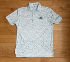 Peter Millar Polo Shirt Men M Bettinardi Deja Vu Golf Summer Comfort