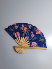Handmade Thai bamboo fan