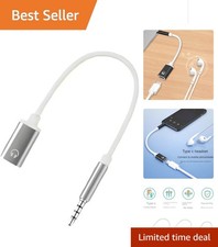 Headphone Jack Adapter, 3.5mm Male to TypeC Female Audio Cable Cord, USB C to...
