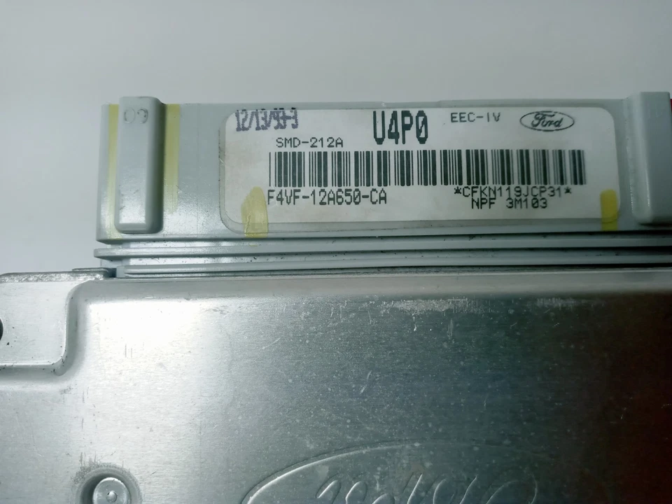 Ford Mustang GT 1994-1995 5.0 ECU ECM PCM Engine Control Module f4vf-12a650-ca - Image 2 of 2