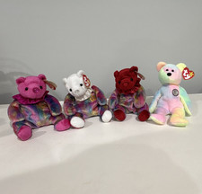 Ty Beanie Babies Birthday Bears (janvier, avril, juillet) et BB Bear