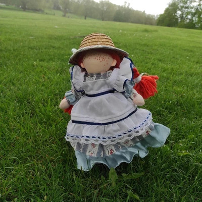 Anne of Green Gables Art Doll, Anne with an E Heirloom Doll, OOAK Anne Shirley