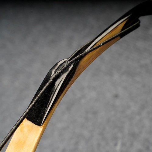 AF Archery 60" Traditional Recurve Bow Sicai Bow Peak Heritage of Ming Dynasty - Picture 4 of 6