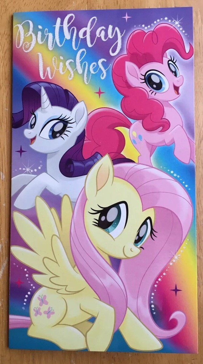 Unicorn Birthday Card Personalised For Daughter, Granddaughter, Sister, Niece, Goddaughter, Friend On Her 3rd 4th 5th 6th 7th 8th Birthday