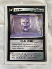 Star Trek CCG 1E WB94 Limited BETAZOID GIFT BOX RARE Card NEVER PLAYED
