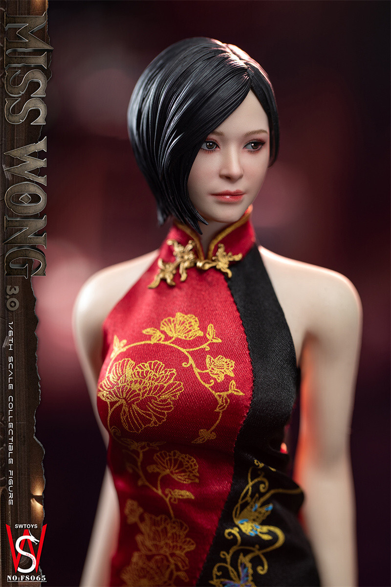 In Stock SWTOYS 1/6 Scale FS065 MISS WONG 3.0 Action Figure Model
