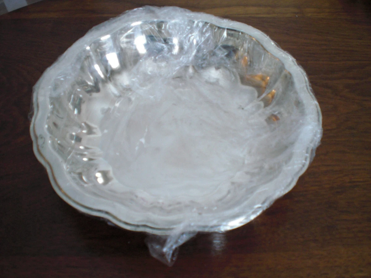 Lot-Art | Coupelle et plateau en argent style ChippendaleAnnées 1930