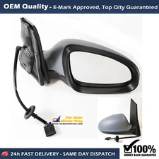 Fits Vauxhall Astra 2010 to 2016 Complete Wing Mirror Electric Unit Left Side