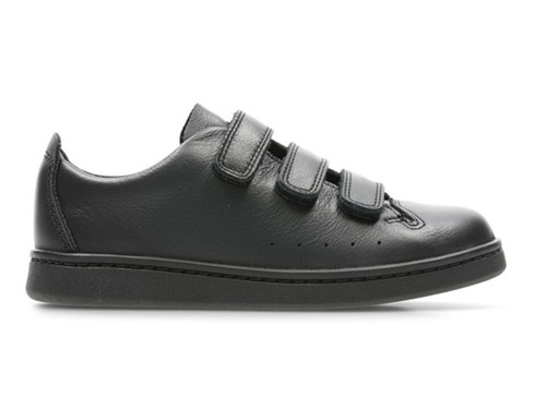 Clarks Kinder Kleinkinder Street Swift Schulschuhe F Passform schwarz - Bild 2 von 4