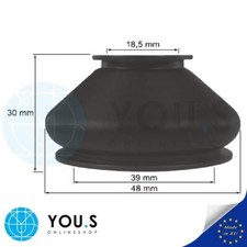 2 Stück Spurstangenkopf Gummi Manschetten - Universal - 18,5 39 30 mm NEU
