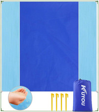 Strandmatte Stranddecke Picknickdecke Strandtuch Campingmatte 200 x 200 cm