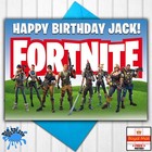Fortnite Personalised Birthday Card Any Name