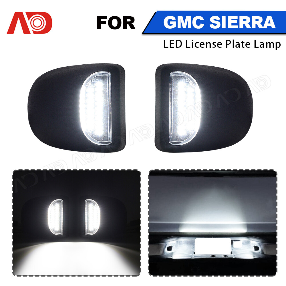 LED License Plate Light for GMC Yukon Sierra 1500 2500 Chevy Tahoe Silverado