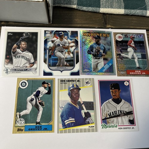 2022 Topps Variation Ken Griffey Jr SP Silver Pack + 1989 Fleer Rc Lot Oddball