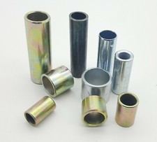 STEEL METAL BUSH SPACER SLEEVE DISTANCE TUBE ROUND VARIOUS SIZE THROUGH HOLE-JMB