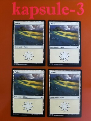 4x Plains | 251/269 | Throne of Eldraine | MTG Magic Cards