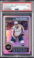 2014 O-PEE-CHEE PLATINUM RAINBOW #115 ALEX OVECHKIN PSA 9