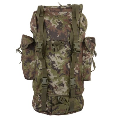 65L BW German Army Style Tactical Rucksack Italian Vegetato Camo-Brand  New UK