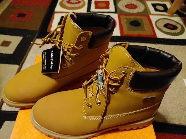 safe t step work boots