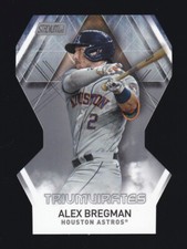 2021 Topps Stadium Club #T-20 ALEX BREGMAN Houston Astros TRIUMVIRATES Die Cut