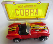 1982 Hot Wheels Shelby COBRA AC Red yellow 427 Die cast Shelby Rare CASE vintage